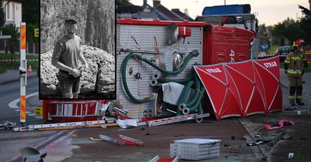 Kochał służbę w straży. Łukasz zginął z kuzynką w tragicznym wypadku