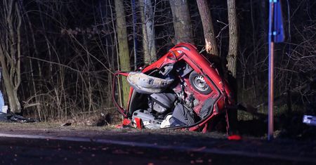 Marki. Nagranie z tragicznego wypadku. Wyprzedzał kilka samochodów