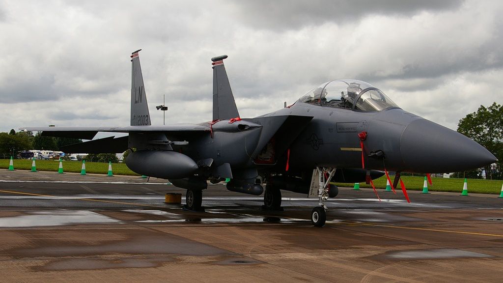 Samolot uderzeniowy F-15E Strike Eagle