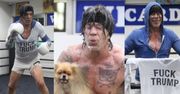 Mickey Rourke "pieprzy Trumpa" (ZDJĘCIA)