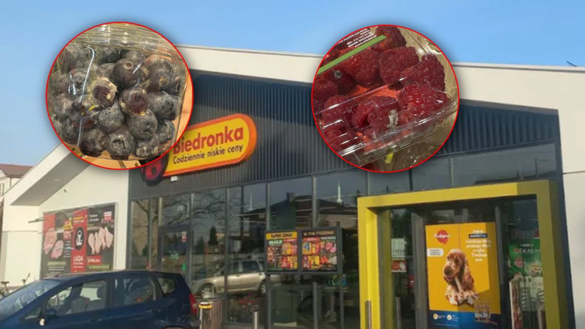 Zdjęcia owoców z Biedronki.