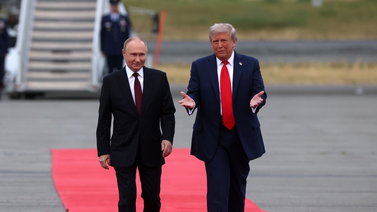 Władimir Putin spotkał się z Donaldem Trumpem na Alasce