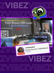 Rosjanin streamuje włączoną kuchenkę na gaz. Tak trolluje świat
