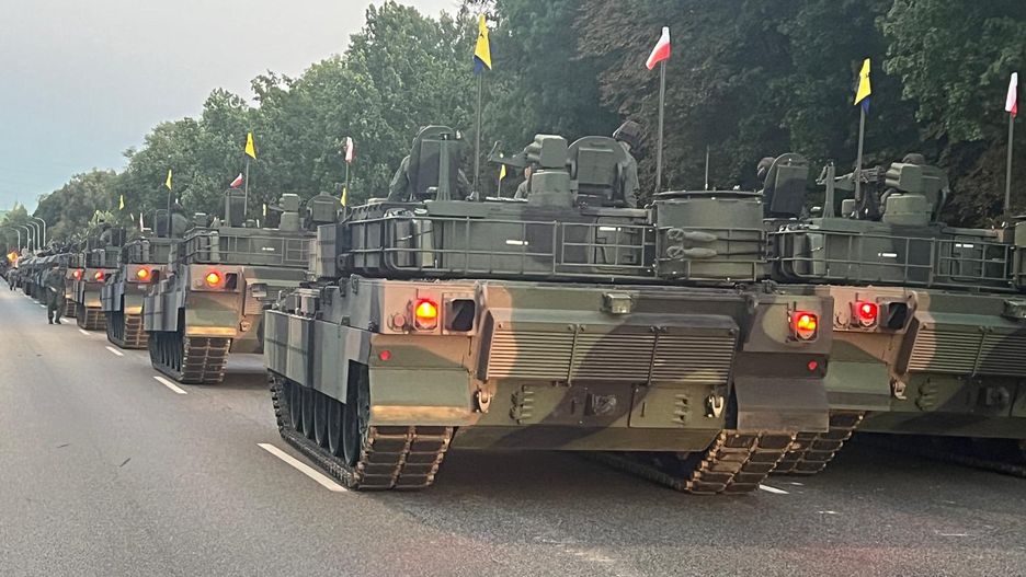 Próby przed defiladą 15 sierpnia w Warszawie