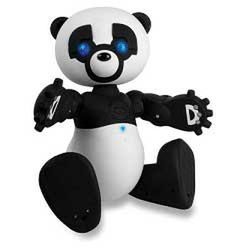 Przerażający robot panda