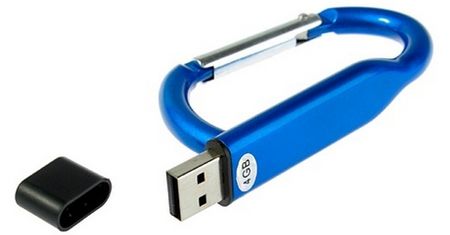 Pamięć USB idealna do wspinaczki