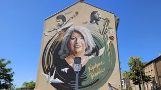 Wyjątkowy mural już jest. Tak Gorzów dziękuje Krystynie Prońko