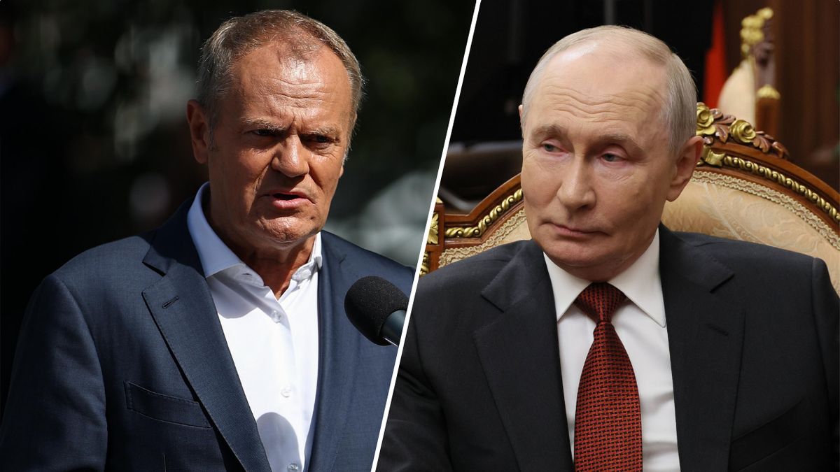 Putin reaguje na słowa Tuska
