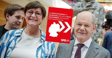 "Czy Niemcom odbiło"? Nawet za Odrą krytyka grafiki SPD