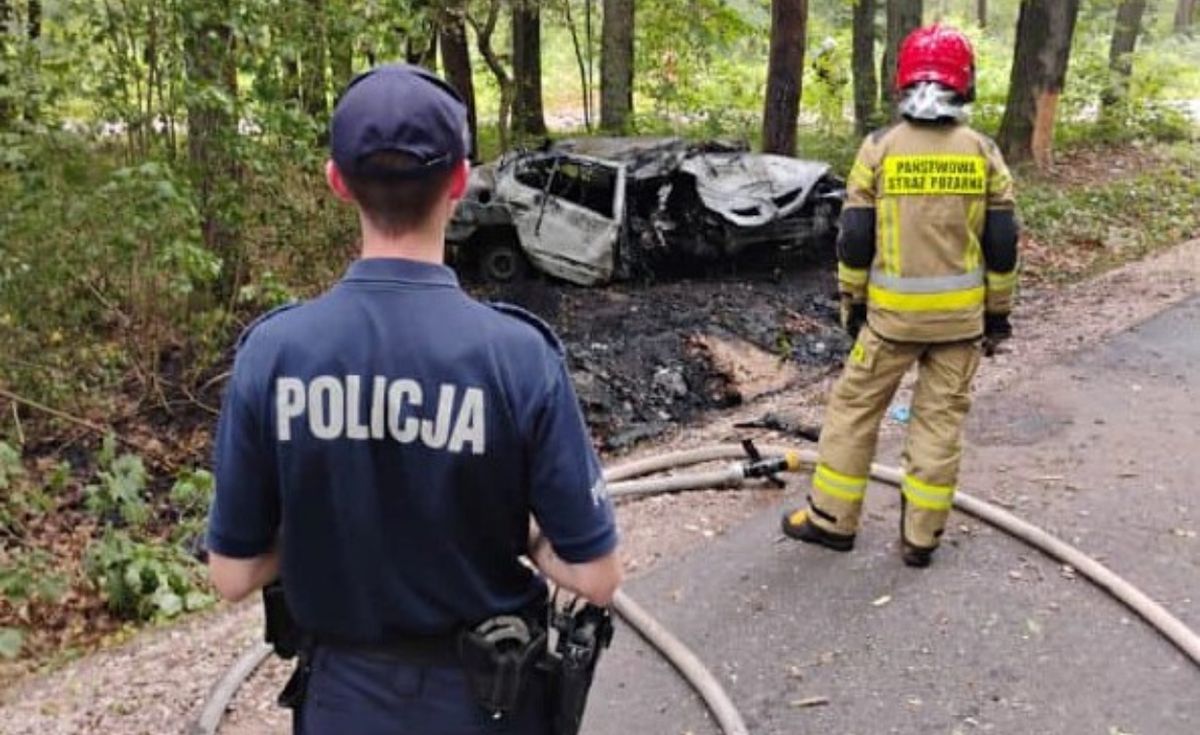 policja, wypadek Policja szuka świadków. Makabryczne odkrycie po wypadku