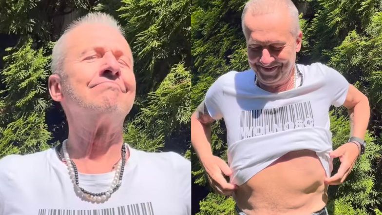 Bogusław Linda pokazał klatę z okazji 4. czerwca