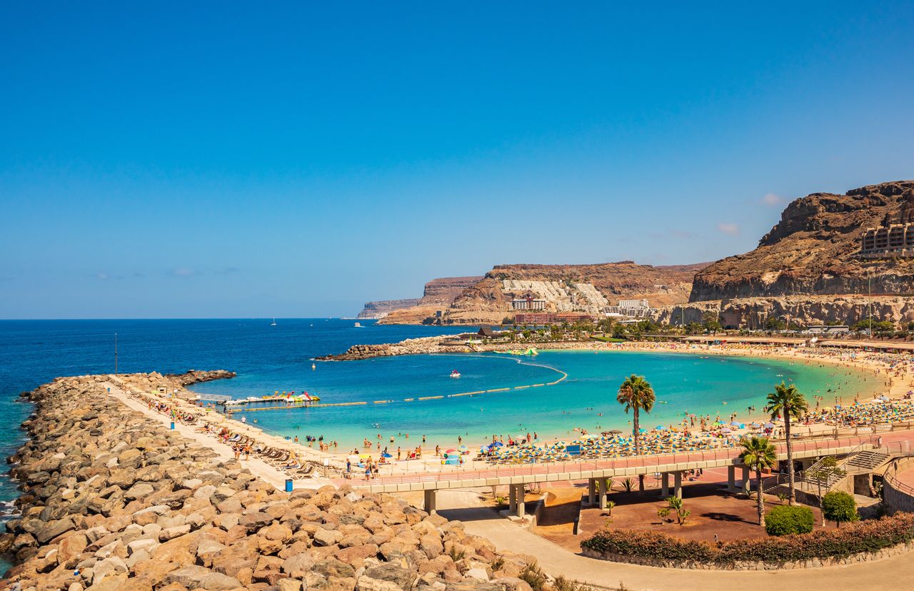 Plaża w Amadores, Gran Canaria