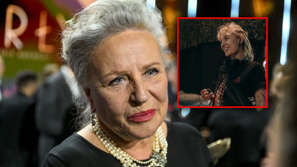 Krystyna Janda i jej wnuczka Lena Jaworska