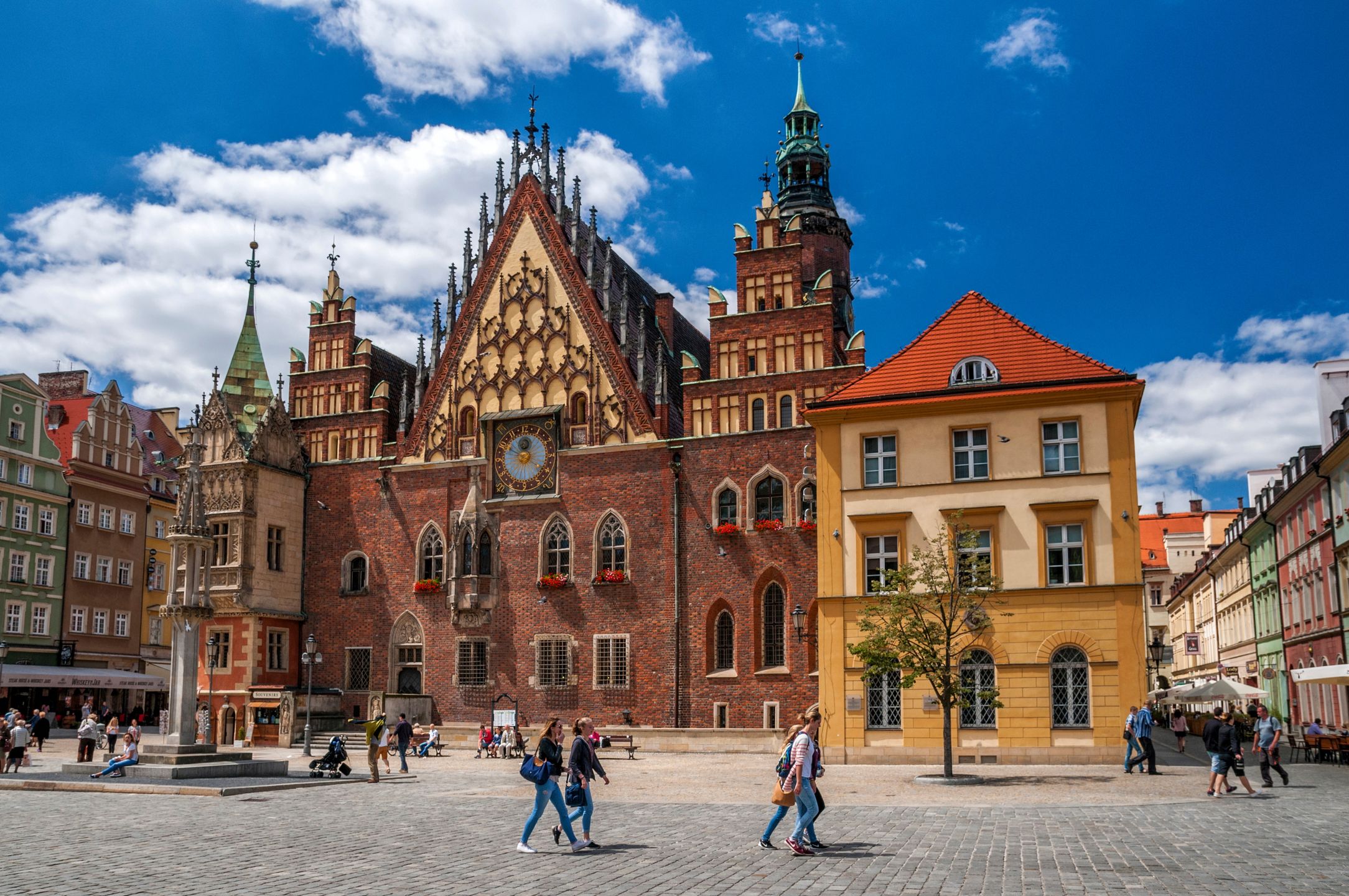 Wrocław, jak wiele innych miast, przetrwał na pracach Wernera z pierwszej połowy XVIII w.