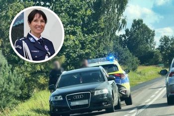 19-latka wyskoczyła z samochodu. Dramatyczne sceny na oczach policjantki