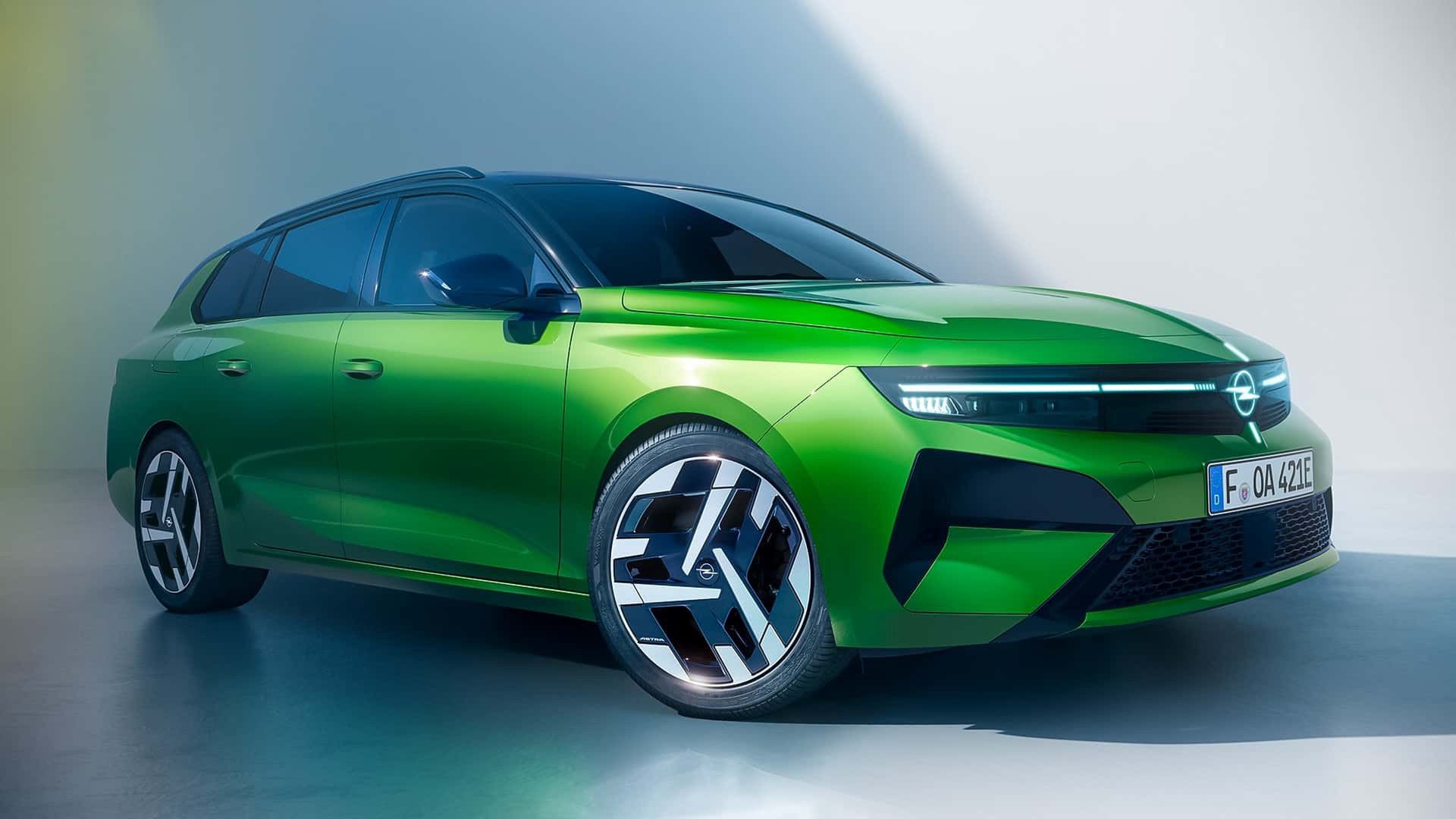 Odświeżony Opel Astra