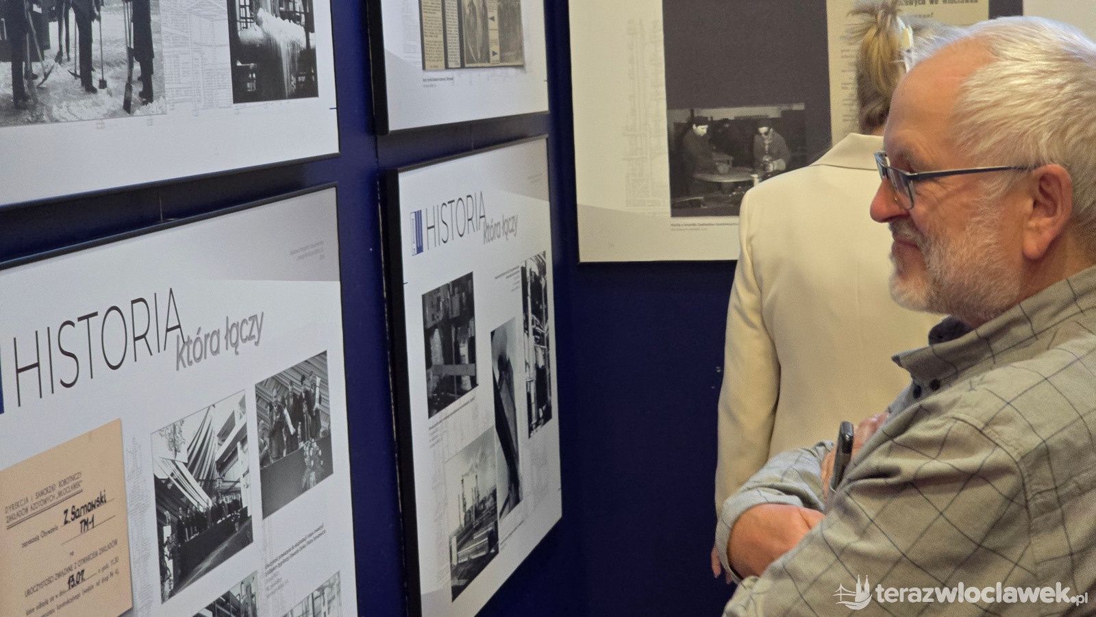 Włocławianie wspominają Azoty. Otwarto wystawę o 60 latach Anwilu