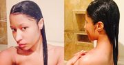 Nicki Minaj pozuje NAGO POD PRYSZNICEM! (FOTO)