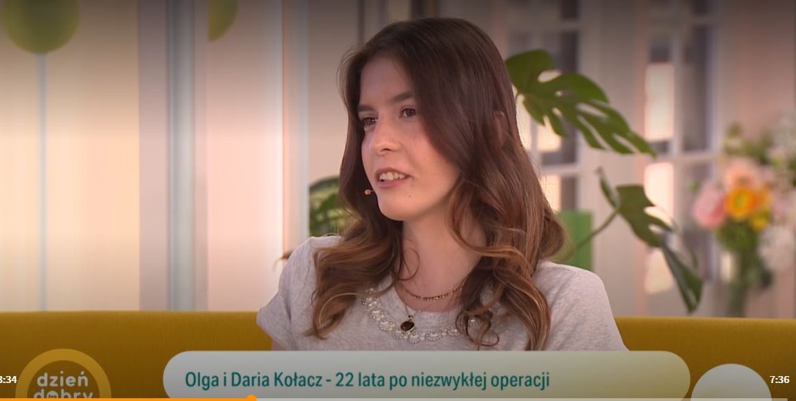 Tak wyglądają teraz siostry. (fragm. programu "Dzień Dobry TVN")