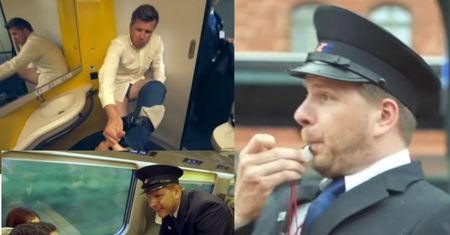 Filip Chajzer został konduktorem. "Korposzczury z Domaniewskiej płacą razy dwa" (WIDEO)