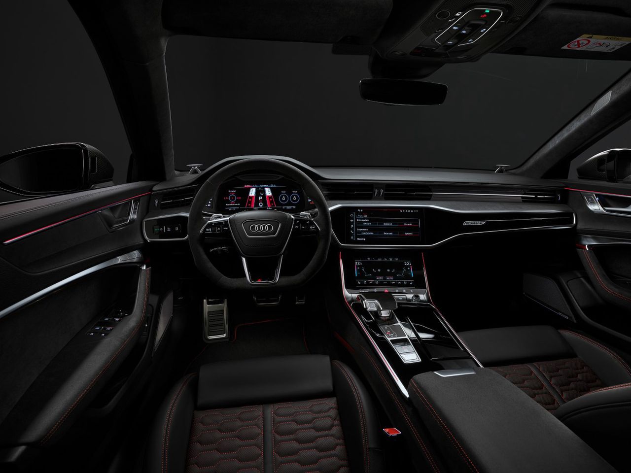 Audi RS6 - wnętrze