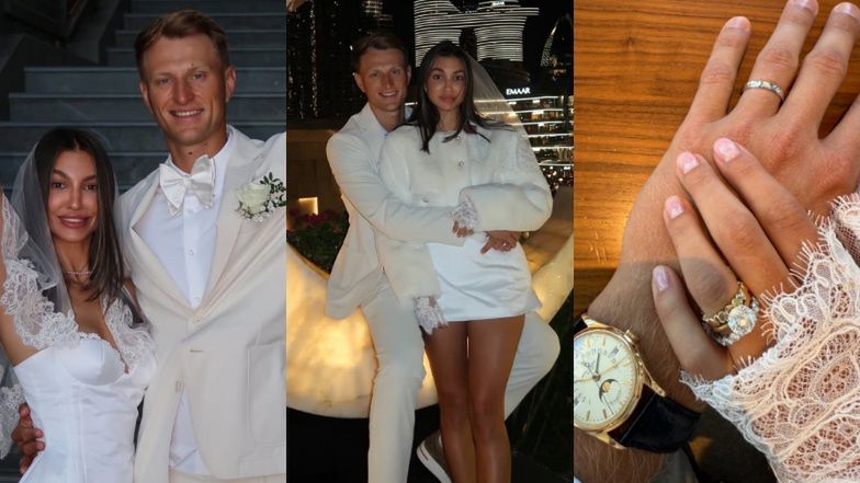 Adrian Meronk i Melania Bobrowicz wzięli ślub