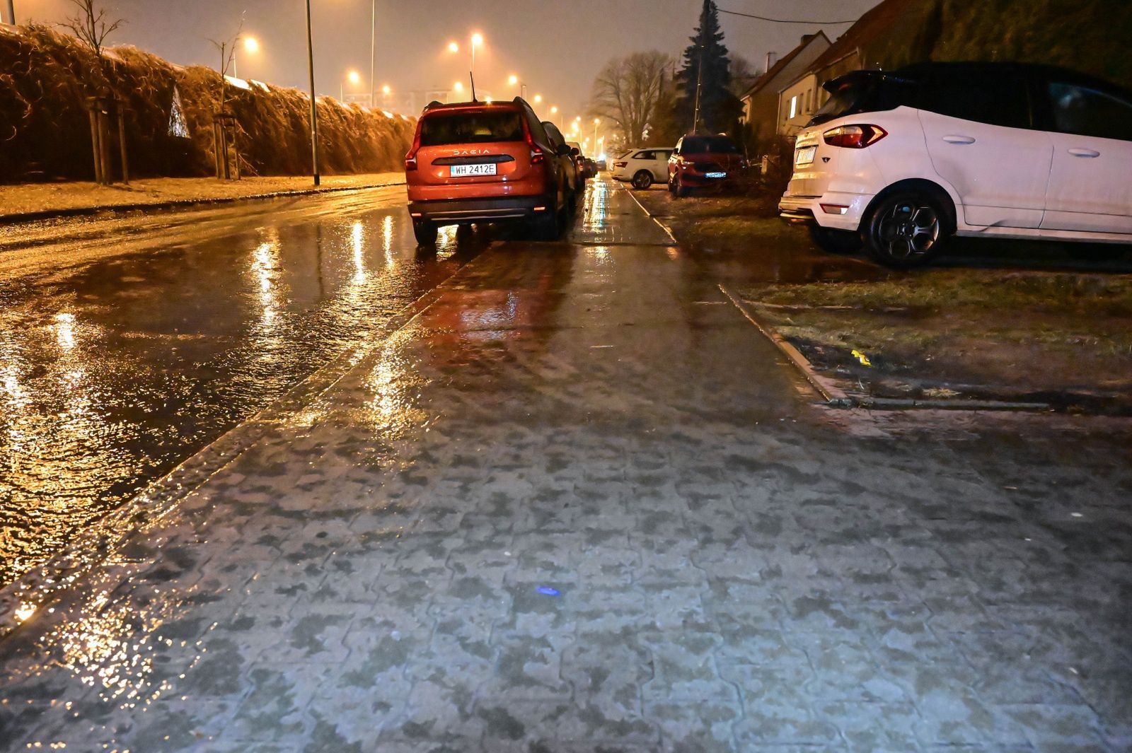 Marznące opady w Szczecinie