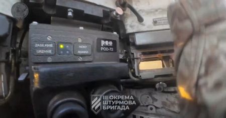Ukraińcy strzelają do Rosjan. Używają taniej polskiej modernizacji czołgu T-72M1