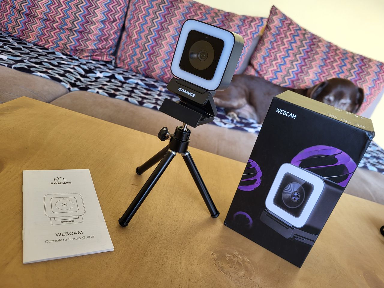 Sannce WX400 - kamerka internetowa z podświetleniem [Recenzja + giveaway]