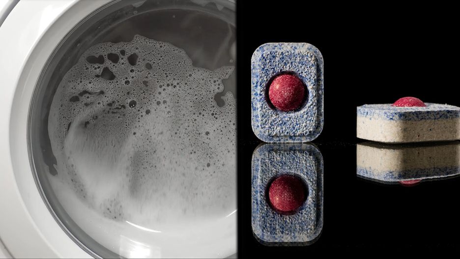 Pralkę można łatwo i skutecznie czyścić używając tabletek do zmywarki 
