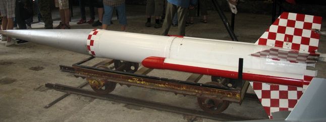 Zrekonstruowana rakieta Meteor-2