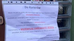 Dosadna wiadomość do kurierów. "Wystarczy zadzwonić jeden raz"