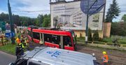 W centrum Katowic wykoleił się tramwaj. Są poszkodowani