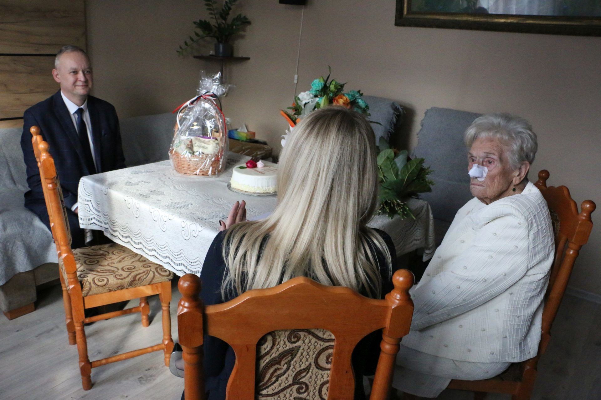 Setne urodziny Genowefy Hejmanowskiej z Aleksandrowa Kujawskiego