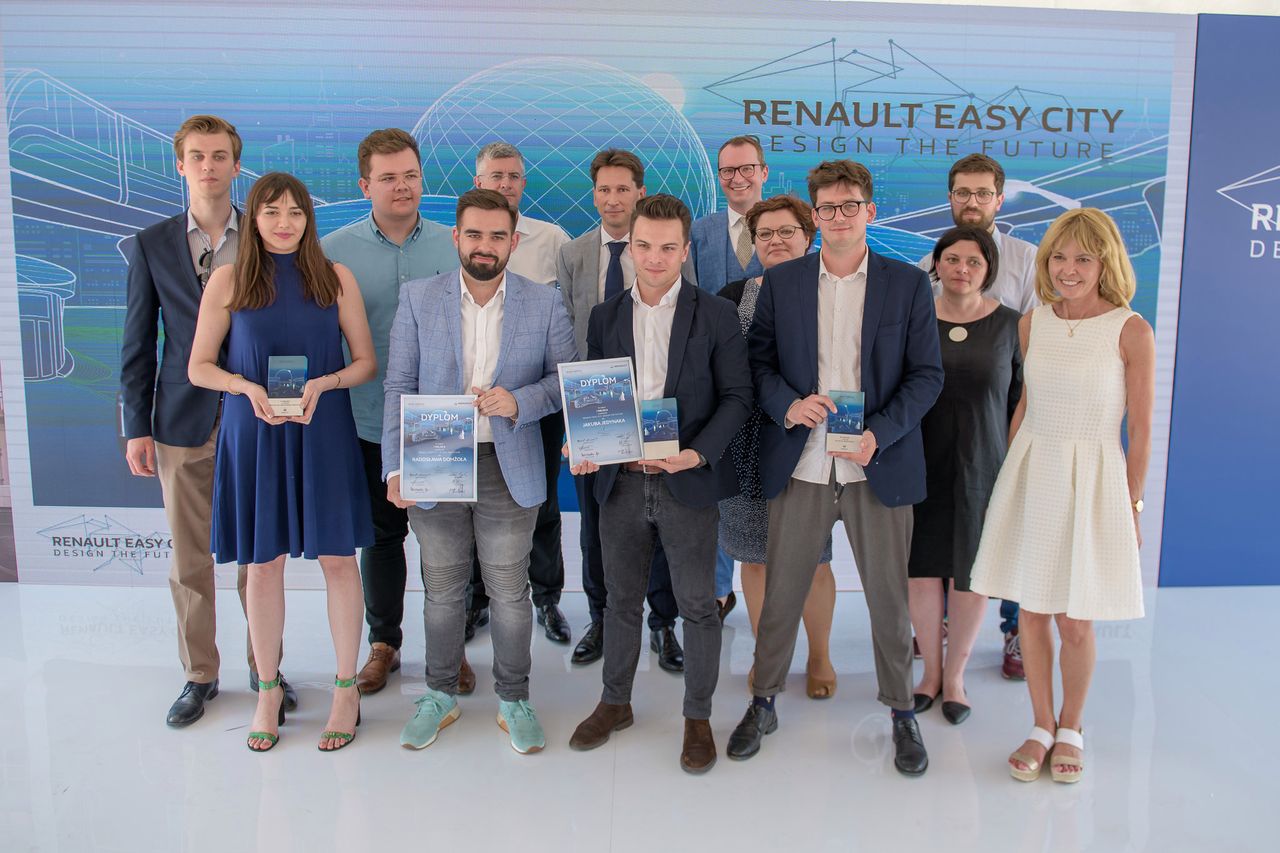 Znamy laureatów konkursu "Renault Easy City. Design the Future"