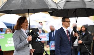 Mateusz Morawiecki w Rzeszowie o kandydatce PiS: ma znakomity plan