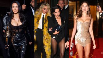 Gwiazdy pędzą na after party po MET Gali: Kardashian w odważnym gorsecie, psiapsióły Carpenter z Ortegą i szampańska Hailey Bieber