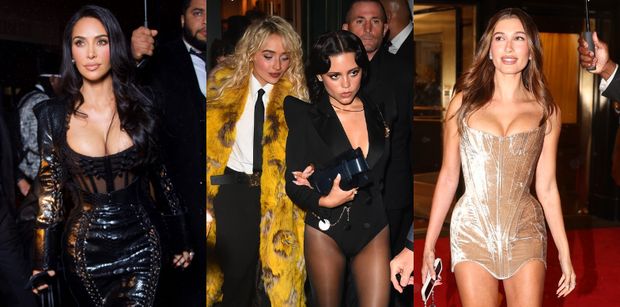 MET Gala 2025. Gwiazdy pędzą na after party: Kardashian w odważnym gorsecie, psiapsióły Carpenter z Ortegą i Hailey Bieber w różu