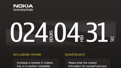 Wielkie odliczanie Nokii po raz kolejny 1