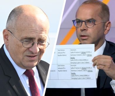 Szczerba pokazał materiały z MSZ. Podkreślona "Moskwa"