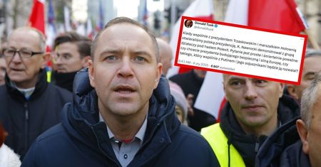 Wpis Tuska z samego rana. Uderzył w Nawrockiego