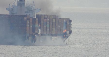 Na Morzu Czarnym zatonął estoński statek towarowy. Wcześniej przejęli go Rosjanie
