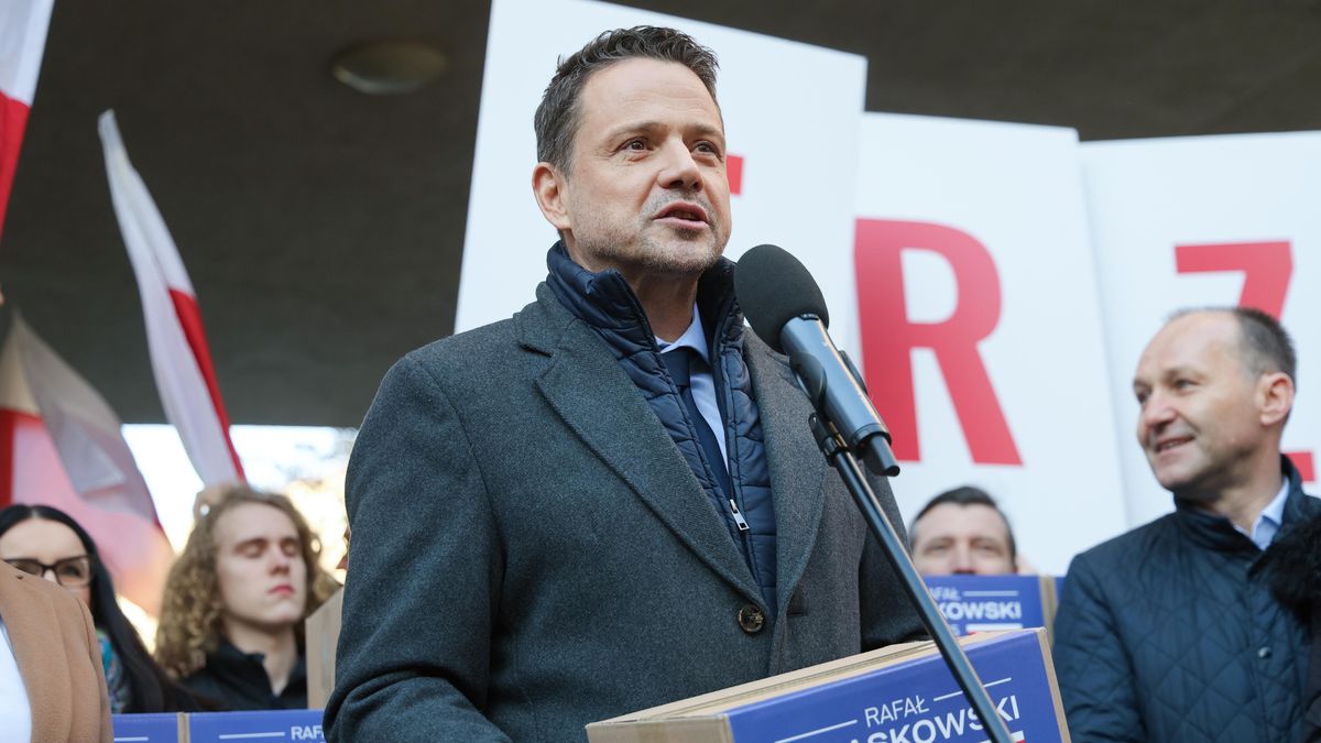 Rafa� Trzaskowski
Warszawa, 06.03.2025. Wybory Prezydenta RP 2025 - kampania. Kandydat KO w wyborach prezydenckich, prezydent Warszawy Rafa� Trzaskowski (C) po konferencji prasowej przed siedzib� Pa�stwowej Komisji Wyborczej w Warszawie, 6 bm. (rg/zkoc) PAP/Rafa� Guz
Rafa� Guz
kampania, konferencja, Pa�stwowa Komisja Wyborcza, PKW, podpisy, polityk polityka, prasowa, prezydencka, prezydenckie, wyborcza, wybory, zbi�rka podpis�w, z�o�enie podpis�w