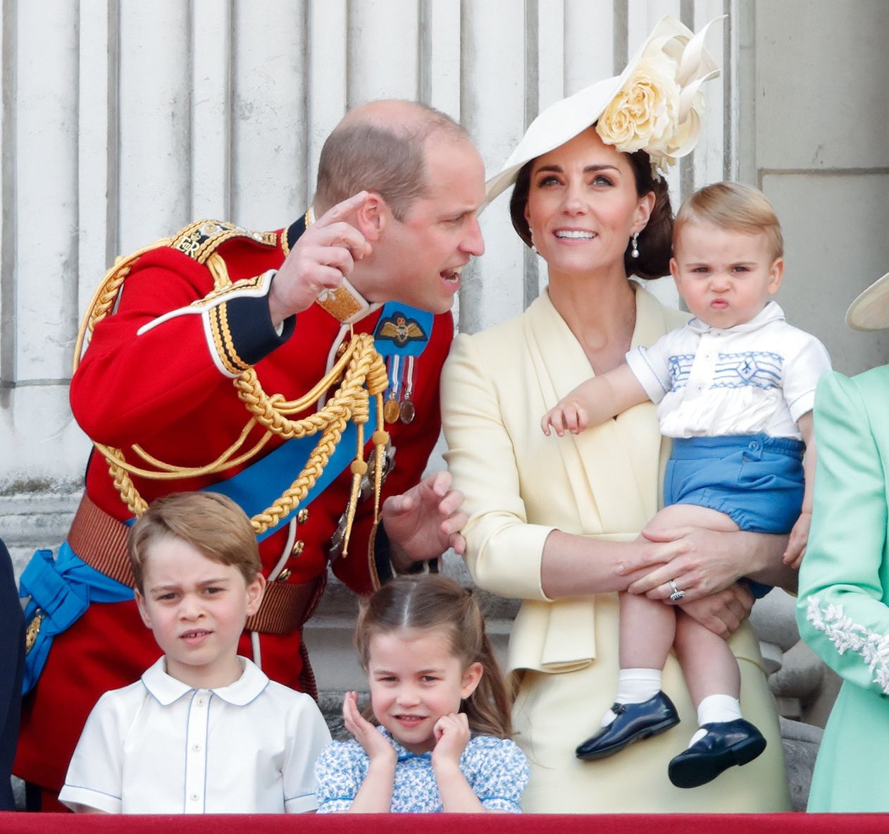 Książę William i księżna Kate z dziećmi