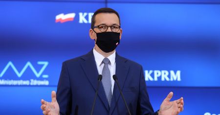 Konferencja premiera. Morawiecki o protestach antycovidowców