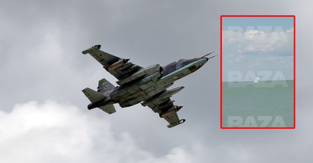 Runął prosto do morza. Rosja straciła samolot szturmowy Su-25