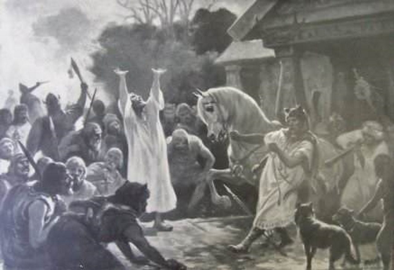 Czy pradawni Słowianie składali ofiary z ludzi?