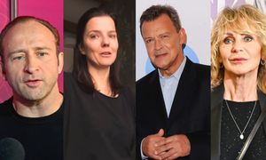 Borys Szyc, Joanna Jabłczyńska, Beata Ścibakówna i inne gwiazdy żegnają Jana Frycza. "Staliśmy prawie nago w środku nocy, pękając ze śmiechu"