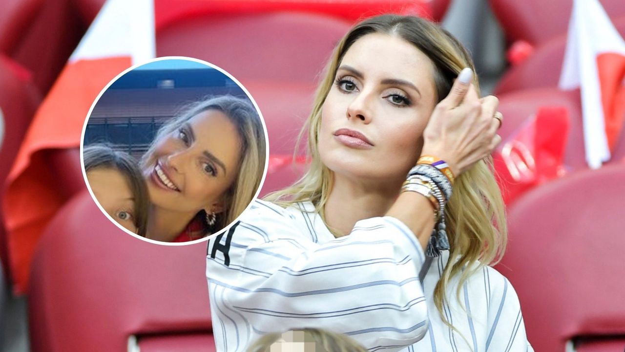 Euro 2024. Dominika Grosicka kibicuje mężowi z córką. Maja to już nastolatka!