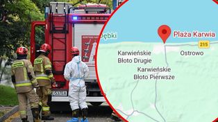 Akcja służb w Karwii. Znaleziono obiekt przypominający dron